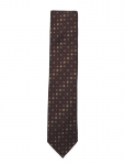 Lindbergh Black - Wool Tie With Pattern 7 Cm - Lipsud - ONE SIZE