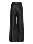 Bardot - Marlowe Pu Wide Leg Pant - Nahksed retuusid-p&uuml;ksid - 38