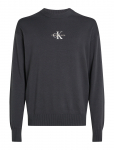 Calvin Klein Jeans - Monologo Sweater - &Uuml;mara kaelusega - M