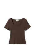 Noella - Julietta Top - L&uuml;hikeste varrukatega - M