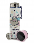 Puckator - Hot & Cold Digital Thermometer Bottle - S&ouml;&ouml;giaeg - ONE SIZE