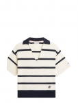 Tommy Hilfiger - Mini Stp Co Open Polo Ss Swt - L&uuml;hikeste varrukatega - XS