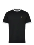 Lyle & Scott - Ringer T-Shirt - L&uuml;hikeste varrukatega - L