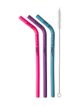 Dsignhouse Moomin - Silicone Straw Set - K&otilde;rred - ONE SIZE