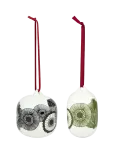 Marimekko Home - Siirtolapuutarha Ornament 2 Pcs - J&otilde;ulukuulid ja kuuseehted - ONE SIZE
