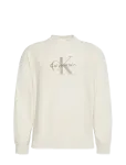Calvin Klein Jeans - Ls Premium Terry Monologo Cn Swt - Dressipluusid - XXL