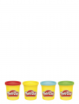 Play Doh - Klassisk Play-Doh I 4-Pack - Voolimissavi - ONE SIZE