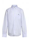 Gant - Striped Shield Poplin Shirt - Pikkade varrukatega s&auml;rgid - 146-152