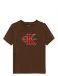 Calvin Klein - Msw Monologo S/S T-Shirt - L&uuml;hikeste varrukatega - 140