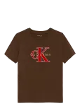 Calvin Klein - Msw Monologo S/S T-Shirt - L&uuml;hikeste varrukatega - 140