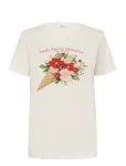 Cream - Crjoliy T-Shirt - L&uuml;hikeste varrukatega - L