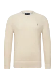 Polo Ralph Lauren - Waffle-Knit Wool-Cotton Sweater - &Uuml;mara kaelusega - M