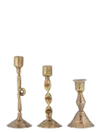Bloomingville - Efsa Candle Holder - K&uuml;&uuml;nlajalad - 13 CM