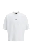 Jack & Jones - Jcoinfinity Print Back Sweat Ss - L&uuml;hikeste varrukatega - S