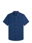 Tommy Hilfiger - Pigment Dyed Linen Rf Shirt S/S - L&uuml;hikeste varrukatega s&auml;rgid - L