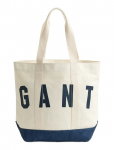 Gant - Contrast Color Canvas Tote Bag - Ostukotid - ONE SIZE