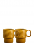 Sagaform - Coffee & More Coffee Mug, 2-Pcs - Kohvitassid - ONE SIZE
