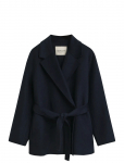 Gant - Handstitched Belted Jacket - Villased mantlid - XS