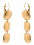Bud To Rose - Capri Hook Earring Silver - Statement k&otilde;rvar&otilde;ngad - ONE SIZE