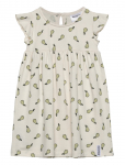Geggamoja - Bamboo Flounce Dress Pears - L&uuml;hikeste varrukatega vabaajakleidid - 62/68