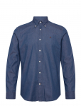 Morris - Light Denim Shirt-Slim Fit - Vabaaja s&auml;rgid - XXL