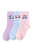 Lindex - 3-Pack Socks With Anti-Slip - Sokid - 31/33