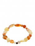 Pilgrim - Iris Bracelet Sand/Multi - P&auml;rlitega k&auml;ev&otilde;rud - ONE SIZE