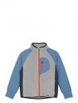 Color Kids - Teddy Jacket W. Fleece Sleeves - Fliisjakid - 110
