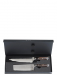 Damascus By H&acirc;ws - Chef Knife 32 Cm + Vegetable Knife 30 Cm Weng&eacute; - Noakomplektid - ONE SIZE