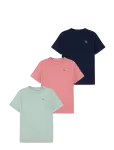 Abercrombie Kids - 3T-3Pk Ss Tee - L&uuml;hikeste varrukatega - 128/147