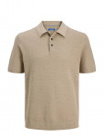 Jack & Jones - Jprbluriley Knit Polo Ss Sn - L&uuml;hikeste varrukatega kootud polos&auml;rgid - S