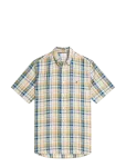 Tommy Hilfiger - Linen Blend Madras S/S Sht - L&uuml;hikeste varrukatega s&auml;rgid - XXL