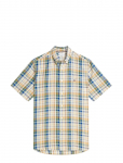 Tommy Hilfiger - Linen Blend Madras S/S Sht - L&uuml;hikeste varrukatega s&auml;rgid - XXL