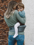 Hippychick - Hippychick Hipseat "Denim Grey" - Lapsekandmiskotid ja kandelinad - ONE SIZE
