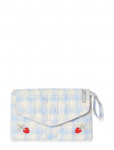 Garbo&Friends - Plaid Sky Blue Quilted Change To Go - M&auml;hkimismatid - 80X80