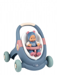 Smoby - Little Smoby 3-I-1 L&auml;ra-G&aring;-Vagn - K&auml;imistoolid - ONE SIZE