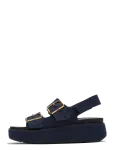 FitFlop - Gen-Ff Max Buckle Denim Back-Strap Sandals - Platvormsandaalid - 39