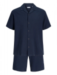 Jack & Jones - Jjglobal Waffle Resort Shirt Ss Set Mp - L&uuml;hikeste varrukatega s&auml;rgid - S