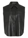 ROUGE EDIT - Roucarson Leather Vest - Polsterdatud vestid - 34