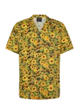 Lyle & Scott - Wild Garden Print Resort Shirt - L&uuml;hikeste varrukatega s&auml;rgid - L
