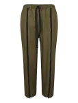 Stutterheim - Bash Zip Nylon Trouser Matte Green - Vabaaja - XS