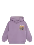 Daily 7 - Oversized Hoodie Chest Print - Kapuutsiga pusad - 140