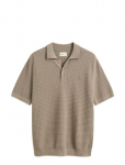 Gant - Cotton Texture Polo - L&uuml;hikeste varrukatega kootud polos&auml;rgid - S