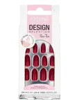 Depend Cosmetic - Design Selection Bordeaux Red Medium Oval Nord - Fake Nails - ONE SIZE
