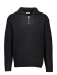 Lindbergh - Oversized Half Zip Sweater - Poolpika lukuga džemprid - M