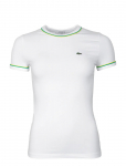 Lacoste - Women's Contrast Accent Jersey T-Shirt - L&uuml;hikeste varrukatega - 34