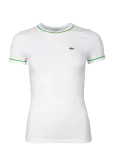 Lacoste - Women's Contrast Accent Jersey T-Shirt - L&uuml;hikeste varrukatega - 34