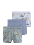 Lindex - 3-Pack Boxer Shorts - Alusp&uuml;ksid - 110/116