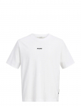 Jack & Jones - Jcoclub Back Script Tee Ss Crew Neck Sn - L&uuml;hikeste varrukatega - XXL