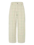 Stella Nova - Checked Baggy Low-Waist Pants - Barrel-teksad - 34